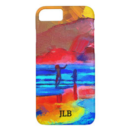 Funda Para iPhone 13 Colores primarios de Happy Beach Dancer