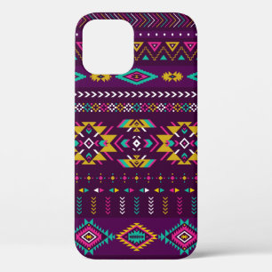 Funda Para iPhone 12 colores retro tribal vintage marinero inquebrantab