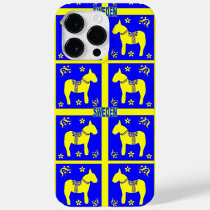 Funda Para iPhone 14 Pro Max De Case-Mate colores tradicionales suecos símbolos de Suecia