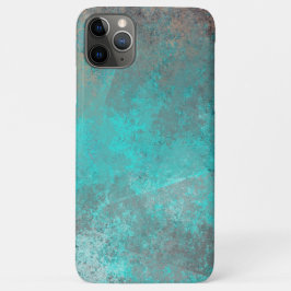Funda Para iPhone 11 Pro Max Colores turquesa y gris de moda