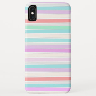 Funda Para iPhone XS Max Colores veraniegos en rayas