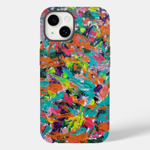 Funda Para iPhone 14 De Case-Mate Colores y expresiones en pintura acrílica