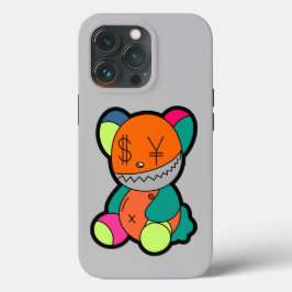 Funda Para iPhone 13 Pro Colorful bear