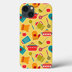 title_seo2 Colorful pattern of kitchen utensils