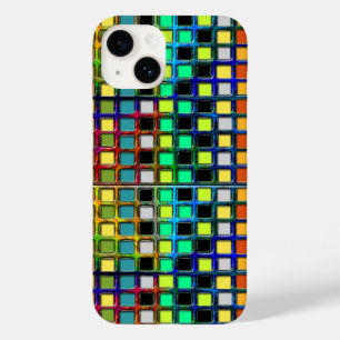 Funda Para iPhone 14 De Case-Mate Colorida cuadrícula cubierta por Shirley Taylor