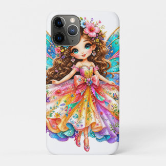 Funda Para iPhone 11 Pro Colorida Hada Mágica Digital Clipart - Fantasía Li