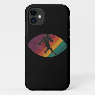 Funda Para iPhone 11 Colorida obra de arte de fútbol americano