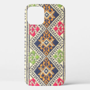 Funda Para iPhone 12 Colorida superficie de alfombra estilo Tailandia c