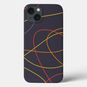 Funda Para iPhone 13 Coloridas, modernas, sencillas, modernas y curvada