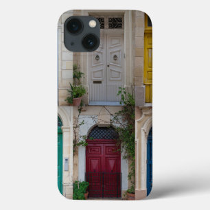 Funda Para iPhone 13 Coloridas puertas delanteras en Malta