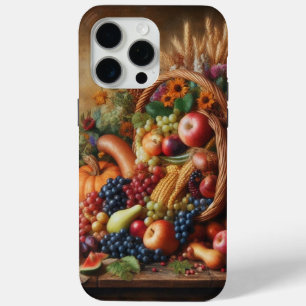 Funda Para iPhone 15 Pro Max Colorido/Acción de Gracias/Cornucopia/Caída