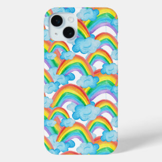 Funda Para iPhone 15 Mini Colorido arcoiris