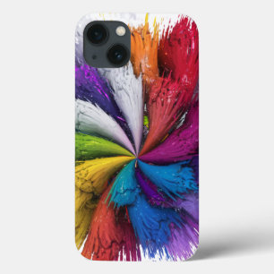 Funda Para iPhone 13 Colorido arcoiris Splash