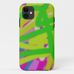 Funda Para iPhone 11 colorido arte abstracto 3748