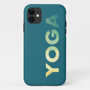 Funda Para iPhone 11 Colorido del texto del yoga