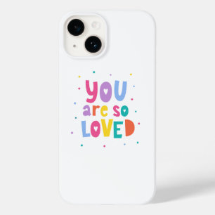 Funda Para iPhone 14 De Case-Mate Colorido, Eres Tan Amado