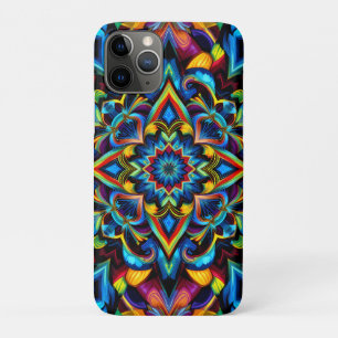 Funda Para iPhone 11 Pro Colorido Kaleidoscope Mandala Design Mug, almohada