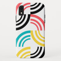 Colorido, moderno, divertido, gráfico geométrico a