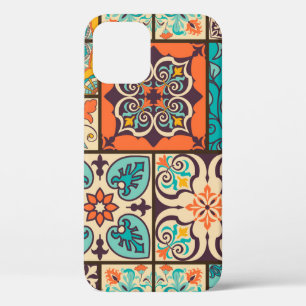 Funda Para iPhone 12 Colorido mosaico de mosaico mallico islámico