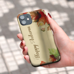 Funda Para iPhone 11 Colorido otoño deja estuche para iPhone