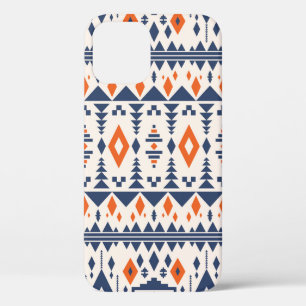 Funda Para iPhone 12 Colorido patrón étnico tribal sin fisuras