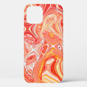 Funda Para iPhone 12 Colorido trasfondo psicodélico hecho de interweavi