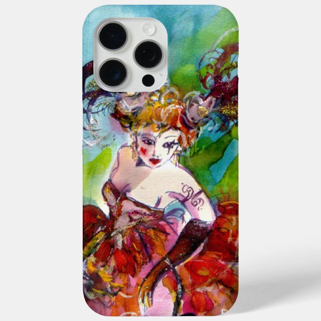 Funda De Case-Mate Para iPhone COLUMBINE / Noche de Mascaradas Venecianas (Reverso )