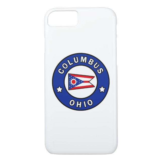 Funda De Case-Mate Para iPhone Columbus Ohio (Reverso)