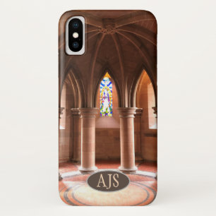 Funda Para iPhone X Columnas de arenisca atmosféricas y vidrio emploma