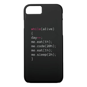 Funda Para iPhone 8/7 coma el CÓDIGO comen sueño