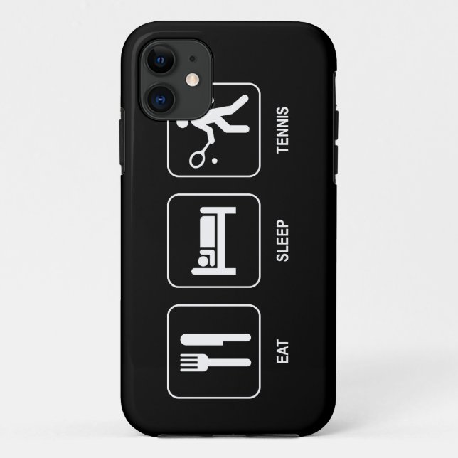 Funda De Case-Mate Para iPhone Coma el tenis del sueño (Reverso)