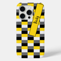 Combinación de colores amarillo, negro y gris con