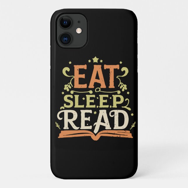 Funda De Case-Mate Para iPhone Come Leer Reír, Lectura Divertida (Reverso)