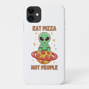 Funda Para iPhone 11 Come pizza no personas