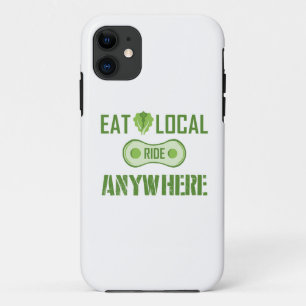 Funda Para iPhone 11 Comer local, ir a cualquier lugar