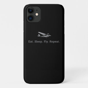 Funda Para iPhone 11 Comer los drones de vuelo para dormir Regalo del A