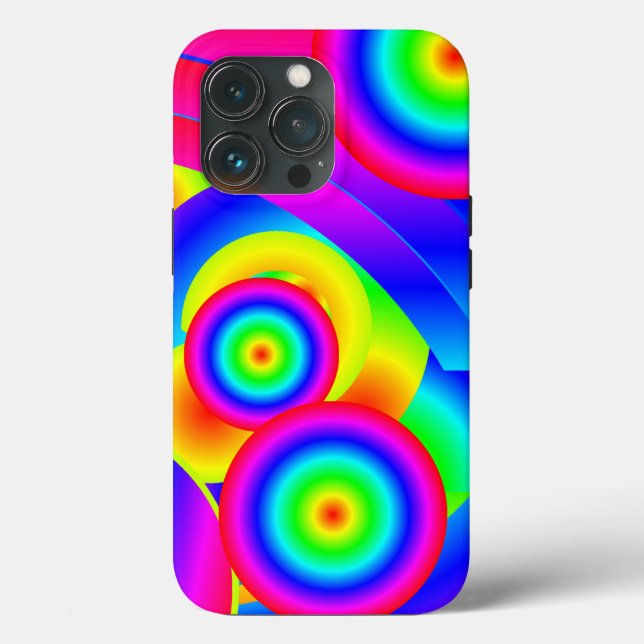 Funda De Case-Mate Para iPhone Cometa abstracta (Reverso )