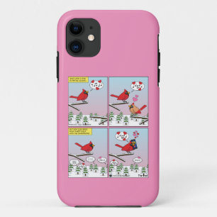 Funda Para iPhone 11 Cómic De Modernas Llamadas A La Aparición De Aves