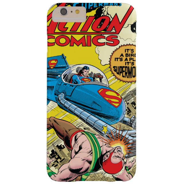 Funda De Case-Mate Para iPhone Comics de acción #481 (Reverso)