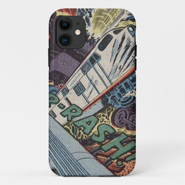 Funda De Case-Mate Para iPhone Comics de la Edad Dorada (Reverso)