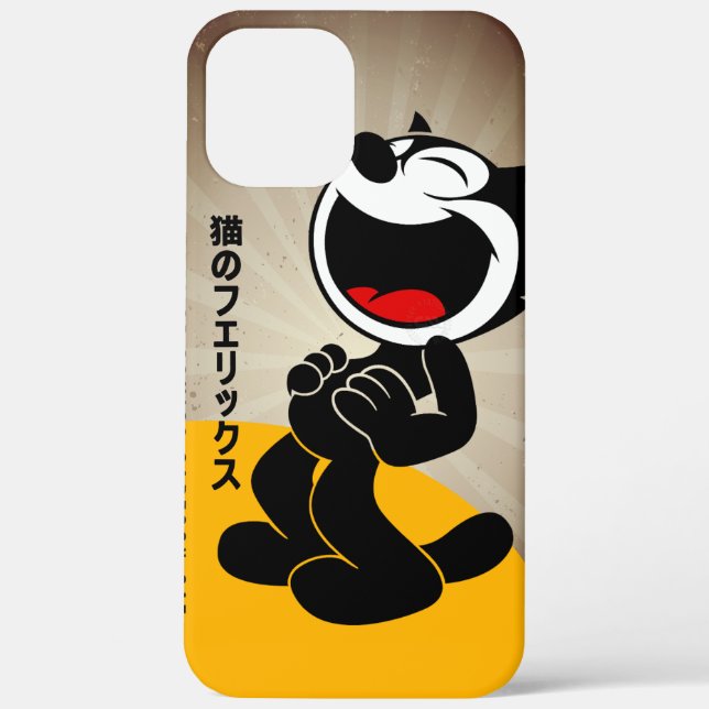 Funda De Case-Mate Para iPhone Cómics Dibujos Animados Gato (Reverso )