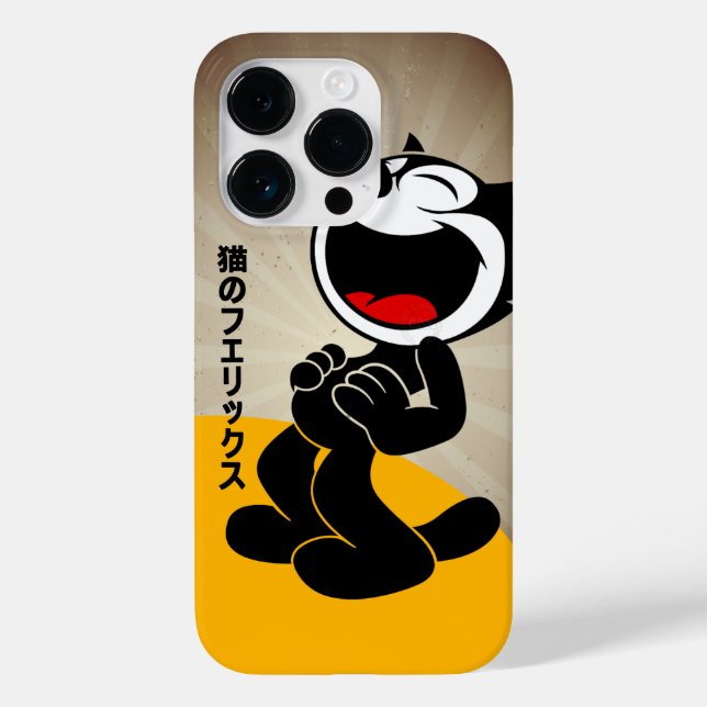 Funda De Case-Mate Para iPhone Cómics Dibujos Animados Gato (Reverso )