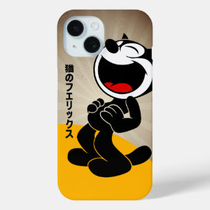 Funda Para iPhone 15 Cómics Dibujos Animados Gato