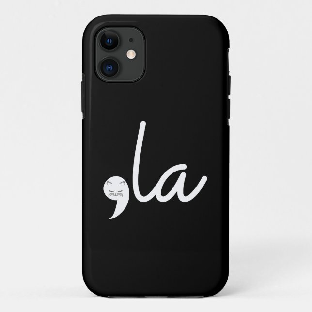 Funda De Case-Mate Para iPhone Comma De Gato Retro La Kamala Harris Por El Presid (Reverso)