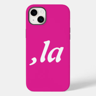 Funda Para iPhone 14 Plus De Case-Mate Comma La Kamala Harris - diseño de texto personali