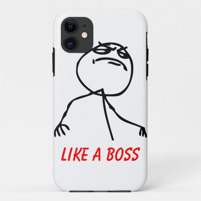 Funda De Case-Mate Para iPhone Como Boss (Reverso)