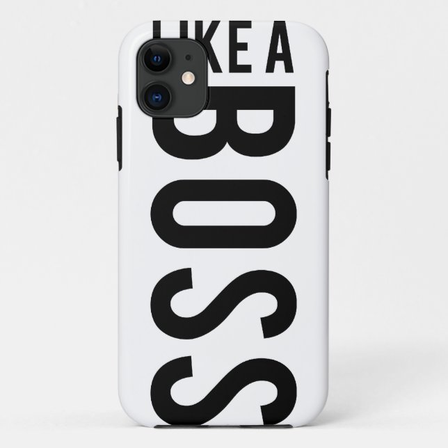 FUNDA DE Case-Mate PARA iPhone COMO BOSS (Reverso)