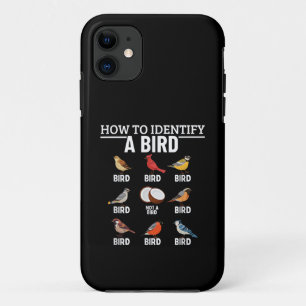 Funda Para iPhone 11 Cómo identificar un pájaro divertido observando pá