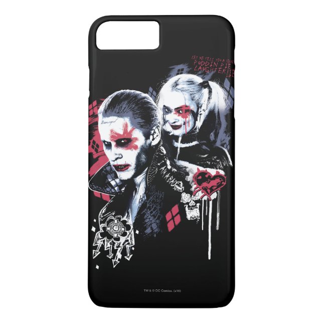 Funda De Case-Mate Para iPhone Comodín del pelotón el | del suicidio y pintada (Reverso)