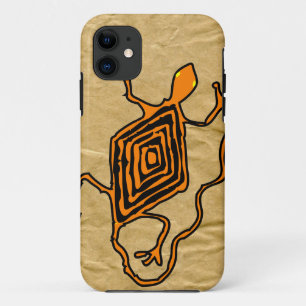 Funda Para iPhone 11 Compañero azteca del caso del iPhone 5 del lagart